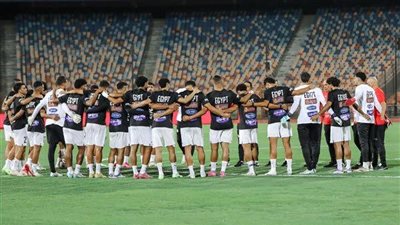 على أنغام أنا ابن مصر.. الفراعنة يؤدون التدريبات على ملعب 4 أغسطس استعدادًا لـ بوركينا فاسو 