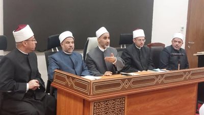 رئيس القطاع الديني الجديد بالأوقاف في أول اجتماع: الإعداد لإطلاق مسابقة سنوية تحت عنوان الأئمة النجباء