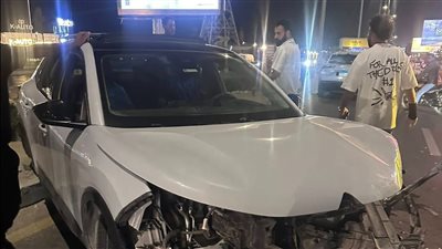 بسبب تريلا.. تفاصيل إصابة 5 من أسرة واحدة في حادث تصادم أعلى محور 26 يوليو