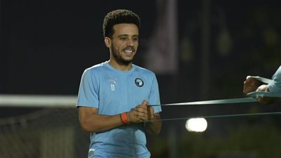 مصطفى فتحي يؤدي جلسة علاج طبيعي في الجيم استعدادا لمواجهة أوكلاند سيتي