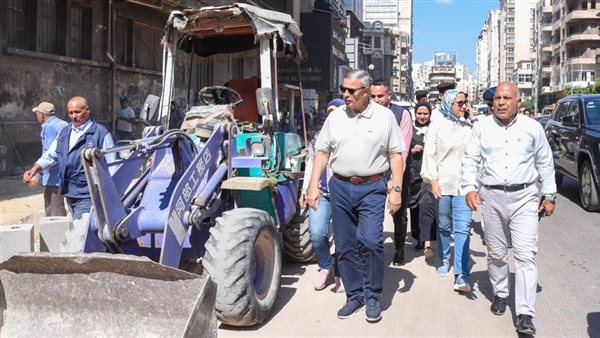 جولة محافظ الإسكندرية