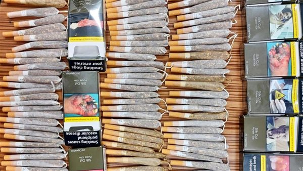 جانب من المضبوطات