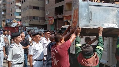 محافظة الجيزة: رفع 450 حالة إشغال من شارع مستشفى الصدر بالعمرانية| صور