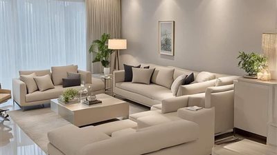 أفكار لتزيين غرف المعيشة 2025.. تجمع بين البساطة واللمسات الفاخرة