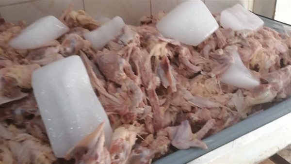 ضبط لحوم ودواجن فاسدة