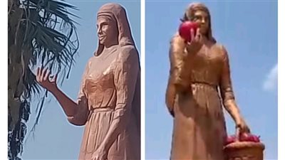 اللي سرق الفراولة يرجعها.. سرقة تمثال ملكة الفراولة بالقصاصين تثير جدلًا واسعًا في الإسماعيلية