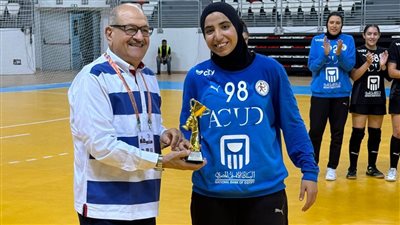 جهاد وائل أفضل لاعبة في مباراة مصر وبوركينا فاسو ببطولة إفريقيا لليد