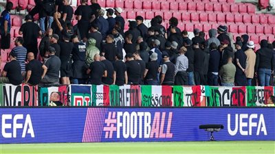 وسط صفارات الاستهجان.. جماهير منتخب إيطاليا يديرون ظهورهم خلال عزف النشيد الوطني لإسرائيل احتجاجًا على انتهاكات غزة