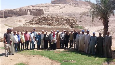 انطلاق أعمال البعثة الألمانية لجامعة كولن في منطقة آثار زاوية سلطان بالمنيا | خاص 