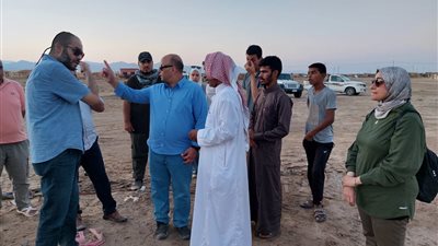 رئيس قطاع حماية الطبيعية يتفقد محميتي نبق وسانت كاترين | صور 