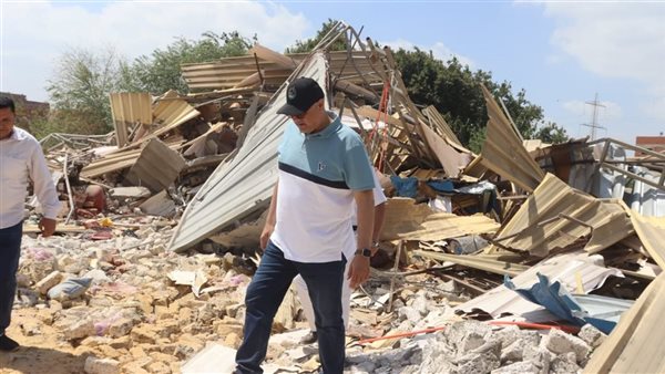 محافظ القليوبية خلال