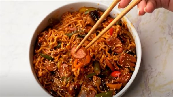 طريقة عمل الاندومي