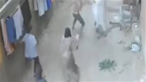 جانب من المشاجرة