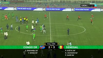 أعمال شغب من جماهير الكونغو الديمقراطية عقب الخسارة من السنغال