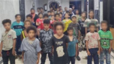 الداخلية تضبط 35 صغيرًا متسولًا بالقاهرة والجيزة وتسلم بعضهم لذويهم