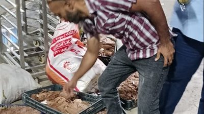 ضبط 3 أطنان برجر وسجق وعجينة كفتة ودهون حيوانية غير صالحة للاستهلاك الآدمي بمنشأة مخالفة بالهرم |صور