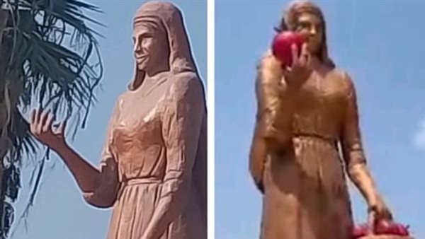 تمثال ملكة الفراولة