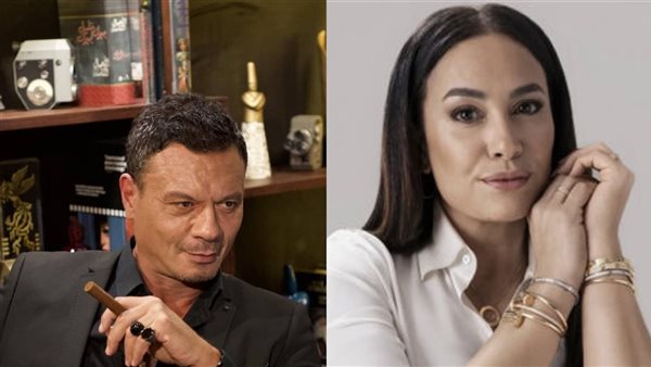 هند صبري وعباس أبو