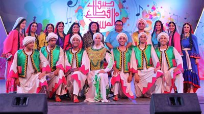 خالد جلال يشهد الحفل الأول لفرقة رضا بـ صيف قطاع المسرح