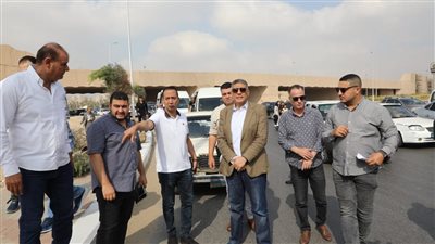 محافظ الجيزة خلال تفقده الأعمال المحيطة بالمتحف الكبير: نسب التطوير تجاوزت 95%