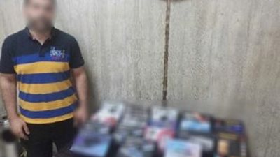 ضبط مدير محل بالجيزة يبيع أجهزة ريسيفر لفك شفرات القنوات الفضائية