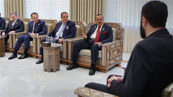 الشرع يستقبل الحبتور