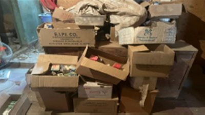 ضبط 2 طن مكرونة دون فواتير بالقليوبية