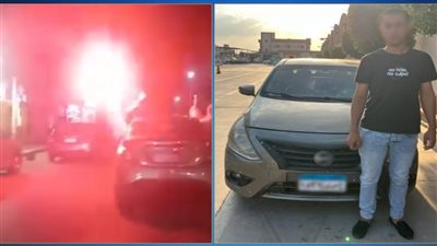 ضبط طالب لقيادته ملاكي بدون رخصة وحيازته ألعابًا نارية في الغربية