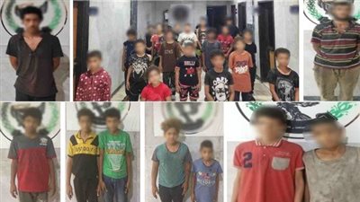 ضبط 3 متهمين استغلوا 26 صغيرًا في أعمال التسول واستجداء المارة بالقاهرة والجيزة