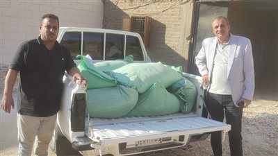 ضبط 500 كيلو دقيق مدعم قبل بيعه بالسوق السوداء في دار السلام بسوهاج