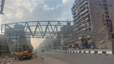 القليوبية في 24 ساعة| تركيب كوبري مشاة أمام مجمع المدارس بمحور العصار.. وإزالة 18 حالة تعدٍ بالخانكة