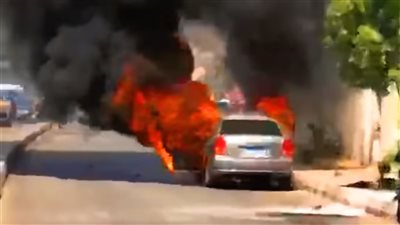 السيطرة على حريق نشب داخل سيارة بجوار مسجد عبد الرحيم القنائي