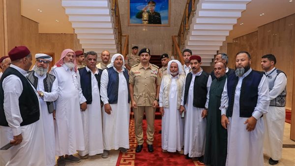 وفد عمد ومشايخ مطروح