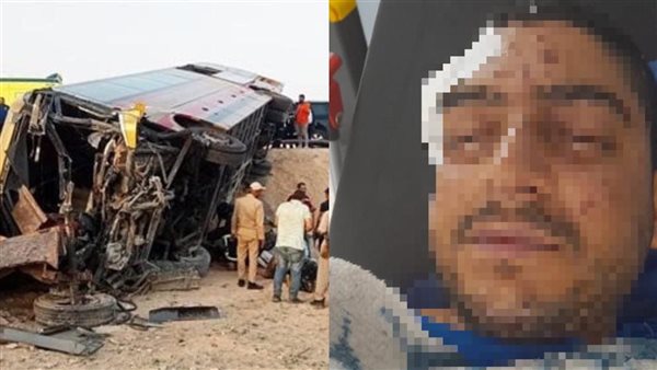 أحد ضحايا حادث أسيوط