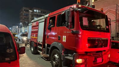 السيطرة على حريق داخل مطبخ فيلا بالشيخ زايد 