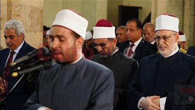 الإمام الأكبر يعتمد الشيخ محمد علاء الدين سباعي إمامًا وقارئًا بالجامع الأزهر