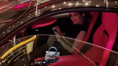 مي عمر تتصدر التريند بعد ظهورها بسيارة فارهة| صور