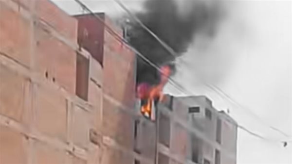 حريق بالمنوفية 