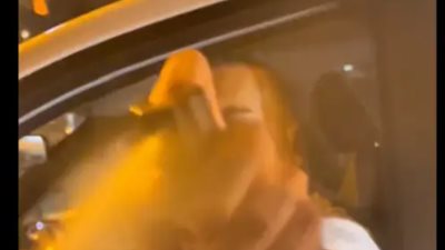 فيديو لسائق يرش غاز الفلفل على سيدة خلال شجار في تركيا يثير غضب السوشيال ميديا 