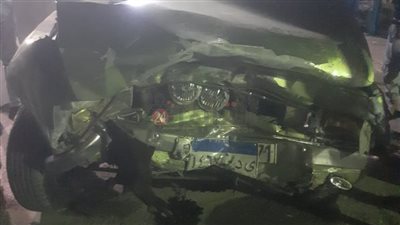 إصابة 3 أشخاص في حادث تصادم سيارتين على طريق ساحل سليم الزراعي بأسيوط