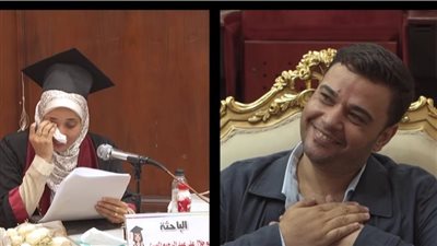 معراج روحي وقرة عيني.. أول تعليق للباحثة بجامعة الأزهر عن مدحها لزوجها بكلمات مؤثرة خلال حصولها على الماجستير