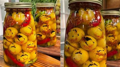 بحبة البركة والعصفر| طريقة تخليل الليمون.. تركات مهمة توضحها الشيف هالة فهمي