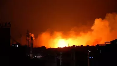 إعلام عبري: سماع دوي انفجارات ضخمة في تل أبيب إثر الهجمات الإسرائيلية على غزة