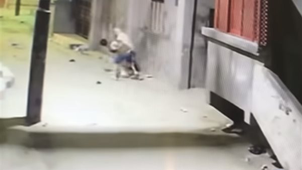 جانب من الحادث 