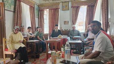 أوائل الجمهورية في الثانوية الأزهرية يزورون دير سانت كاترين│صور