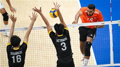 منتخب مصر يخسر أمام الفلبين في بطولة العالم للكرة الطائرة للرجال