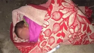 العثور على طفلة حديثة الولادة داخل أرض زراعية بالبدرشين