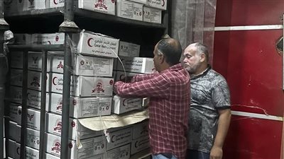 ضبط 104 أطنان لحوم مشكوك في صلاحيتها بمدينة العبور