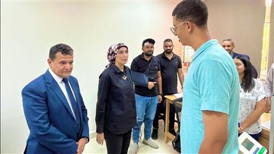 بدء الكشف الطبي والمقابلات للطلاب الجدد بجامعة الأقصر الأهلية | صور