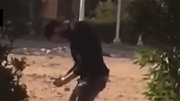 جانب من الفيديو المتداول